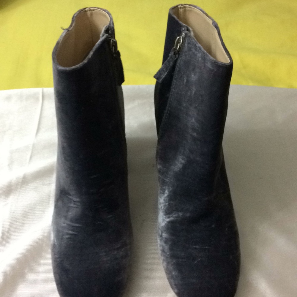 Velvet boots